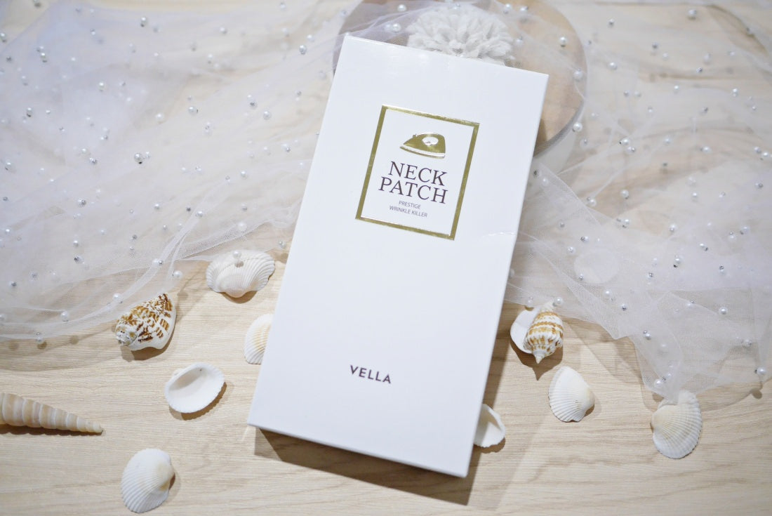 Vella 韓國 升級版青春緊緻無痕 深層美白撫紋熨斗頸膜 5片