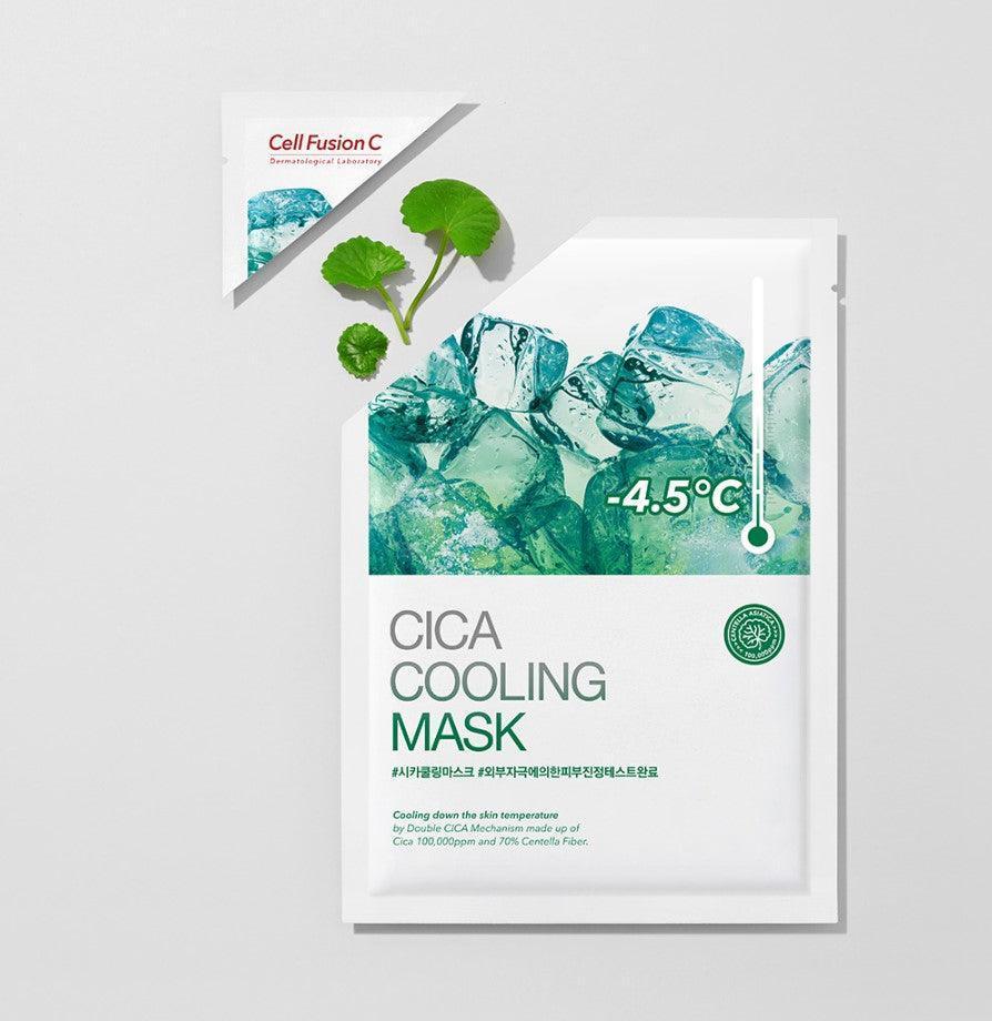 Cell Fusion C Cica Soothing Ice-Cool Moisturizing Mask 27ml x 5ea