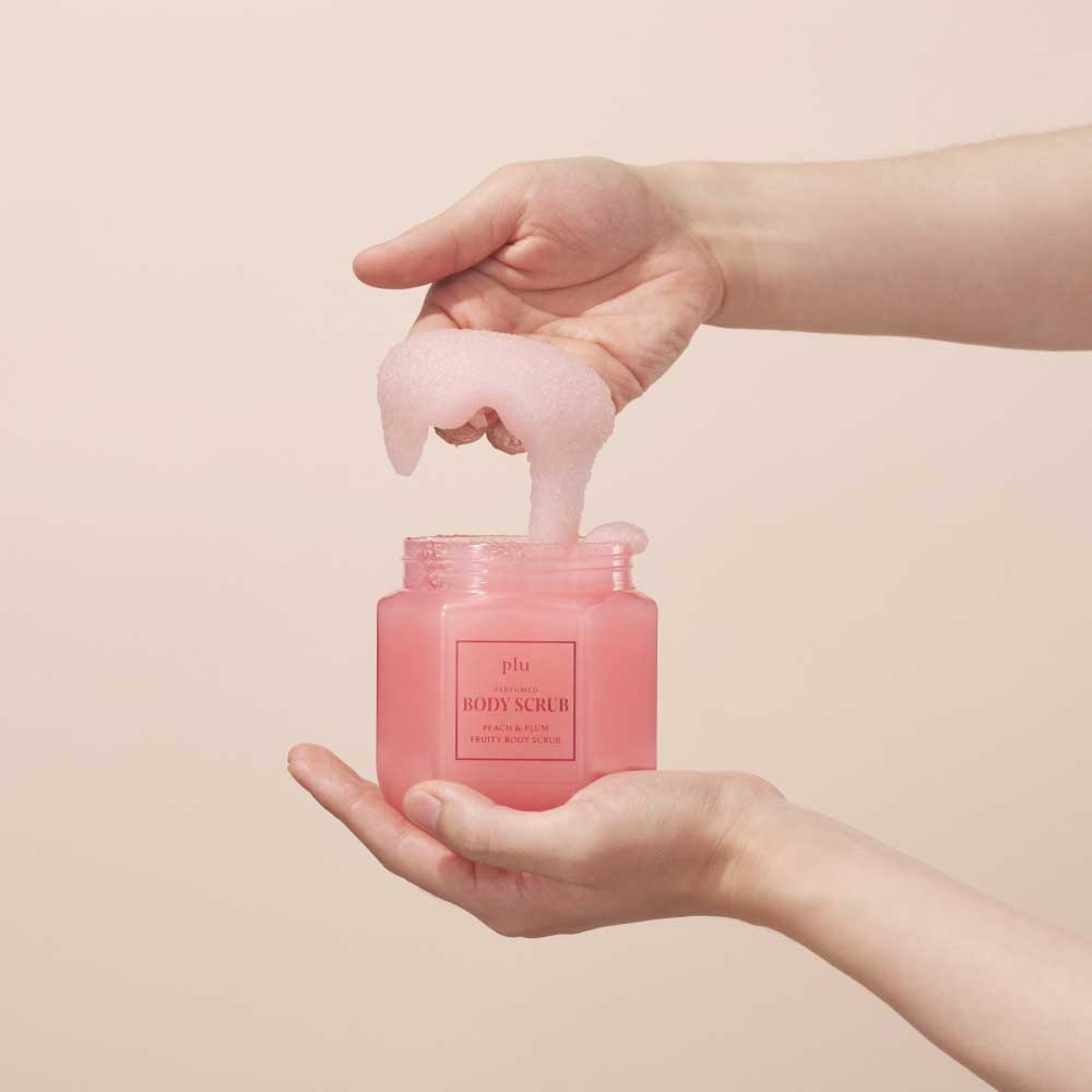 PLU Perfumed Fruity Body Scrub (Peach and Plum) 500g