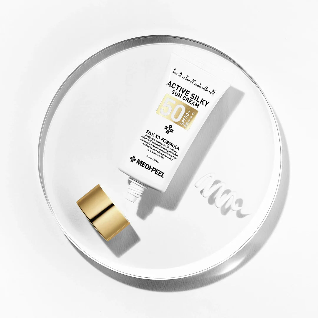 Medipeel 韓國 5GF 三重蠶絲蛋白 修復防曬隔離霜 SPF50+ PA+++ 50ml