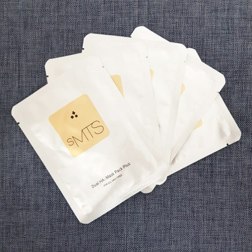 sMTS 韓國 幹細胞嬰兒水晶針雙效保濕面膜 5片