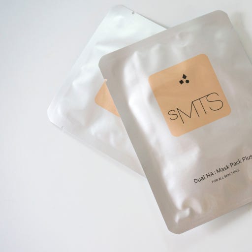 sMTS 韓國 幹細胞嬰兒水晶針雙效保濕面膜 5片
