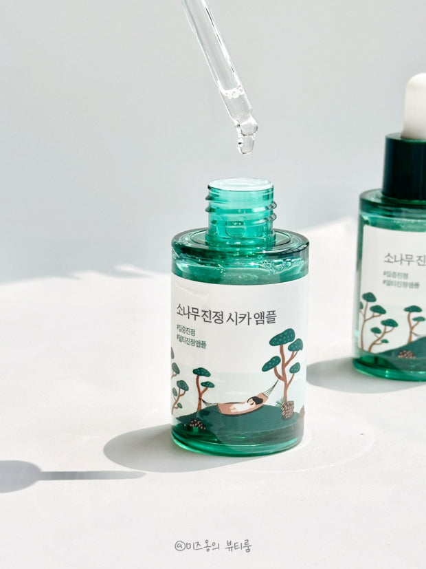 ROUND LAB 韓國 松樹鎮靜積雪草安瓶 30ml