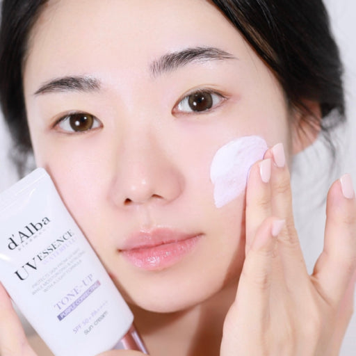 D'Alba 韓國 調色防曬隔離精華乳液 (紫色) SPF50+ PA++++ 50ml