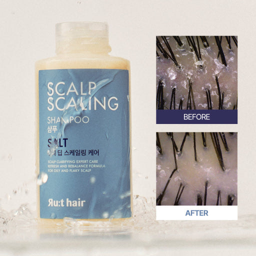 Ru:t Hair Salt Scalp Scaling Shampoo 300ml