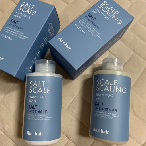 Ru:t Hair Salt Scalp Scaling Shampoo 300ml