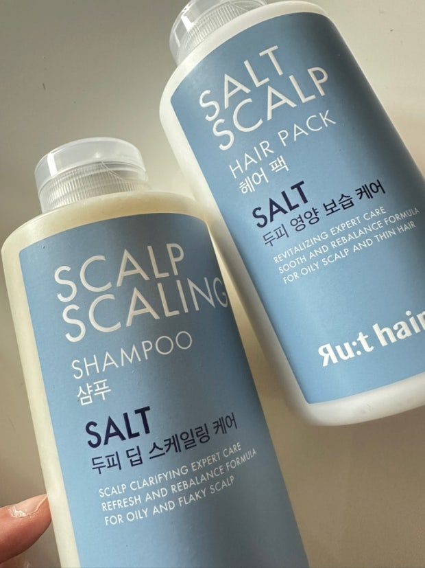 Ru:t Hair Salt Scalp Scaling Shampoo 300ml