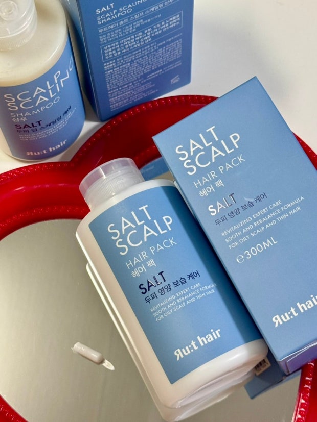 Ru:t Hair Salt Scalp Scaling Hair Pack 300ml