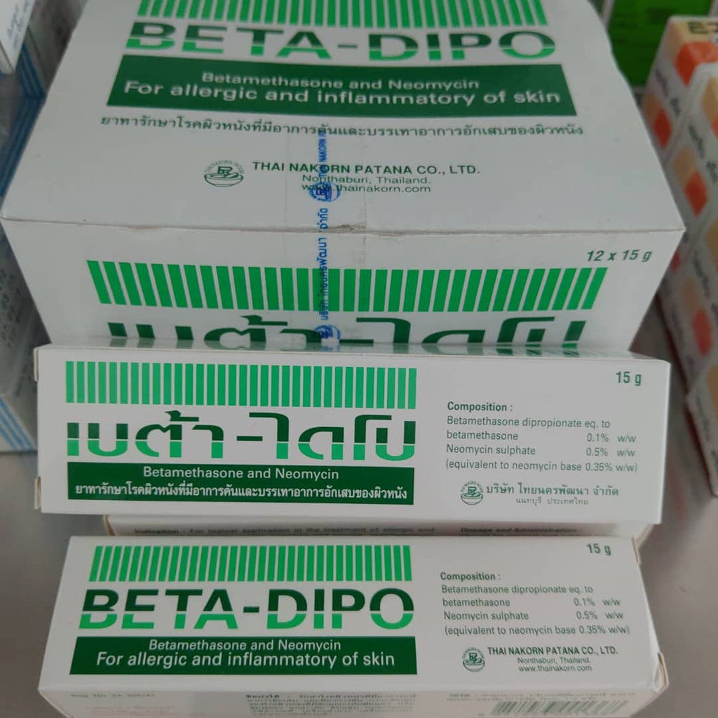 Beta-Dipo cream for the treatment of allergies and skin inflammations 15/25g