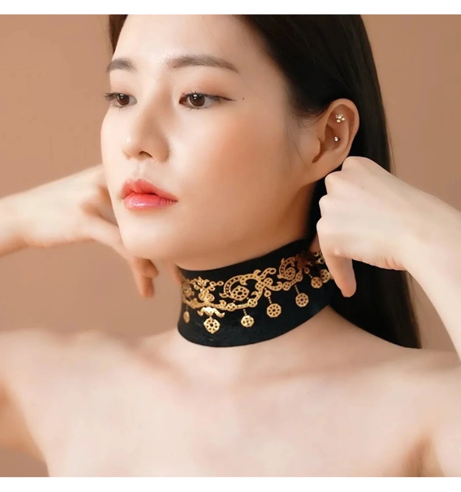 KISSMUSES 韓國 玻尿酸女神無瑕頸膜 12ml x 10片