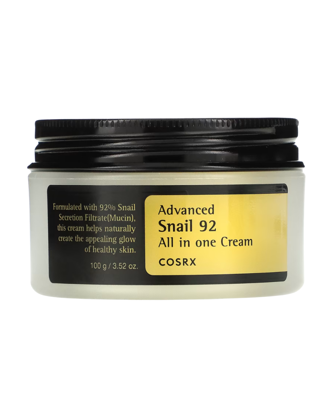 COSRX 韓國 92%高級蝸牛多效合一面霜  100g