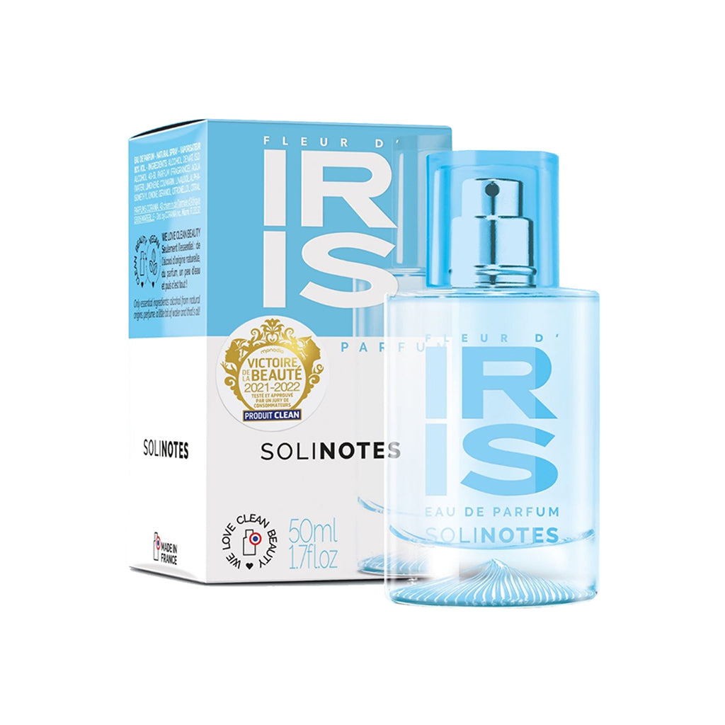 Solinotes Iris Beneficial Powers Vegan Eau de Parfum (Woods, Musk & Absolute Tonka Bean) 50ml