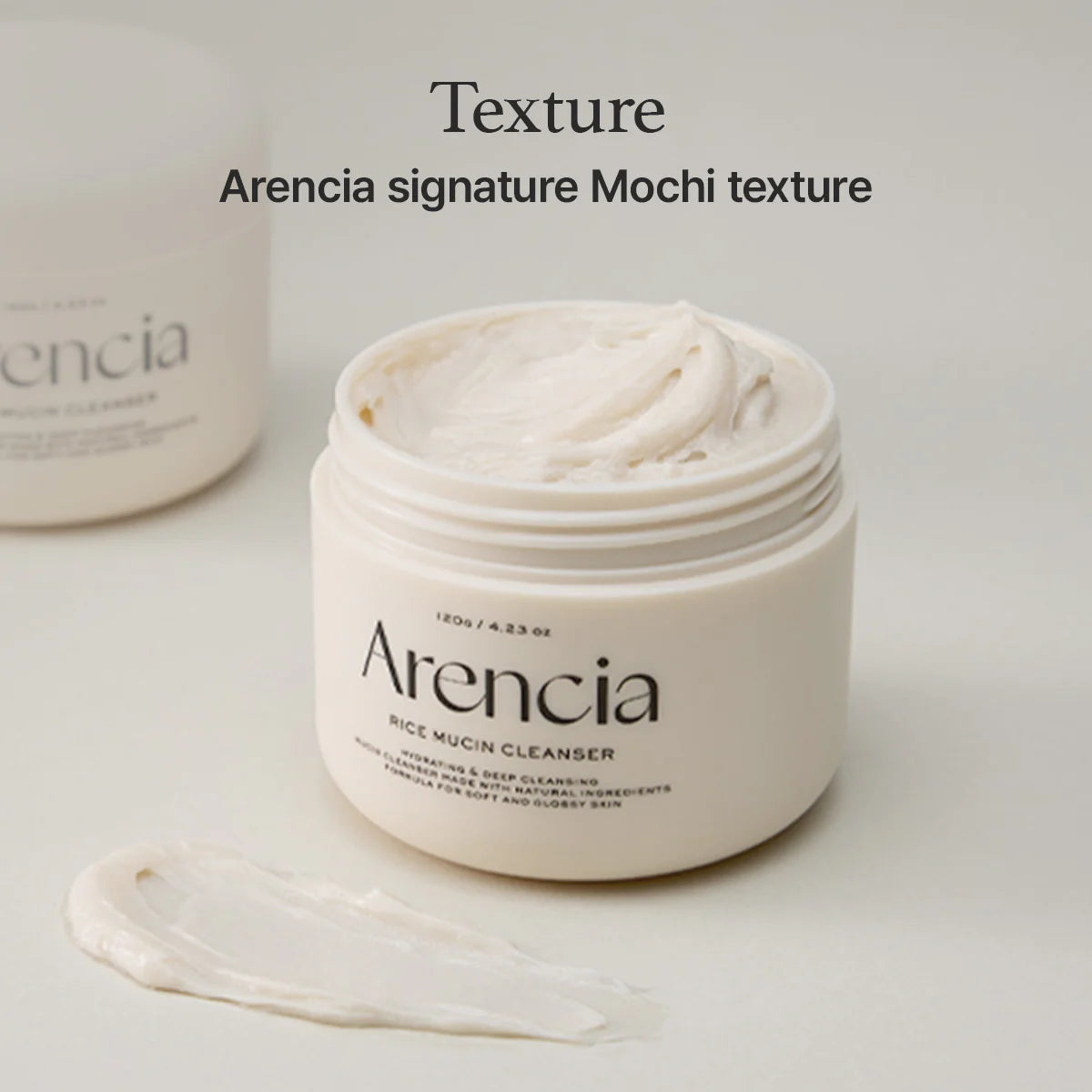 Arencia 韓國 米黏蛋白年糕潔面乳 (保濕) 120g
