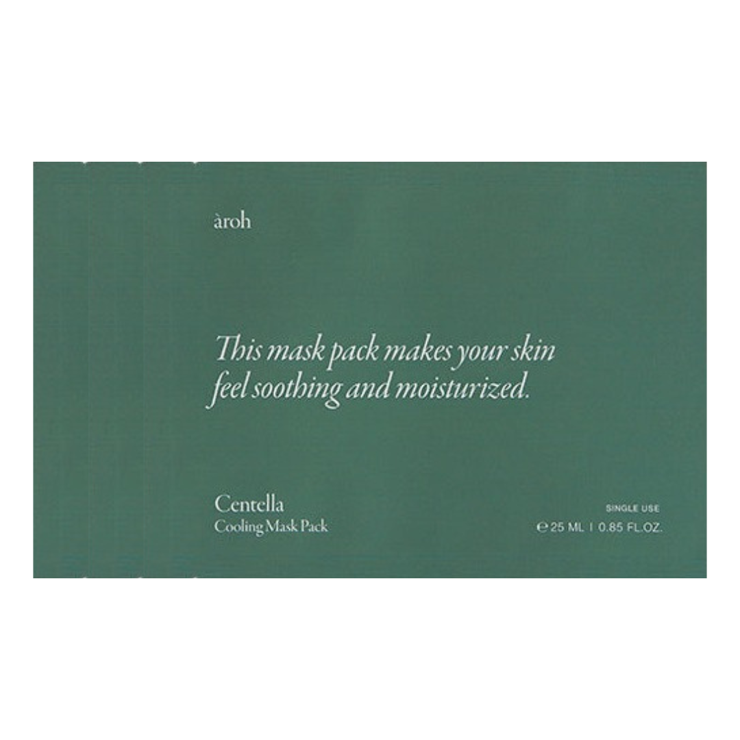 Aroh Centella Herb Cooling Mask Pack 25ml x 10ea