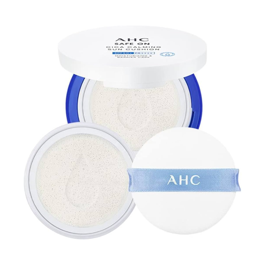 AHC Safe On CICA Calming Sun Cushion SPF 50+ PA++++ 25g