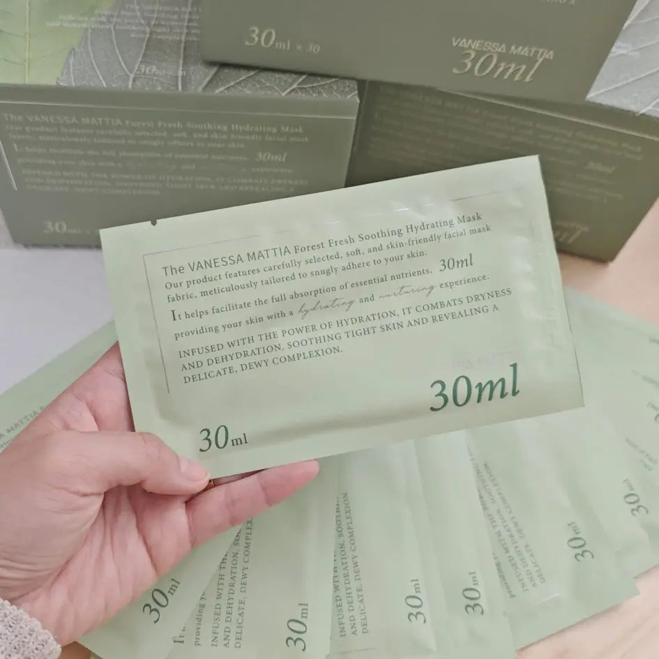Vanessa Mattia Forest Fresh Ocean Soothing Hydrating Mask 30ml x 30ea