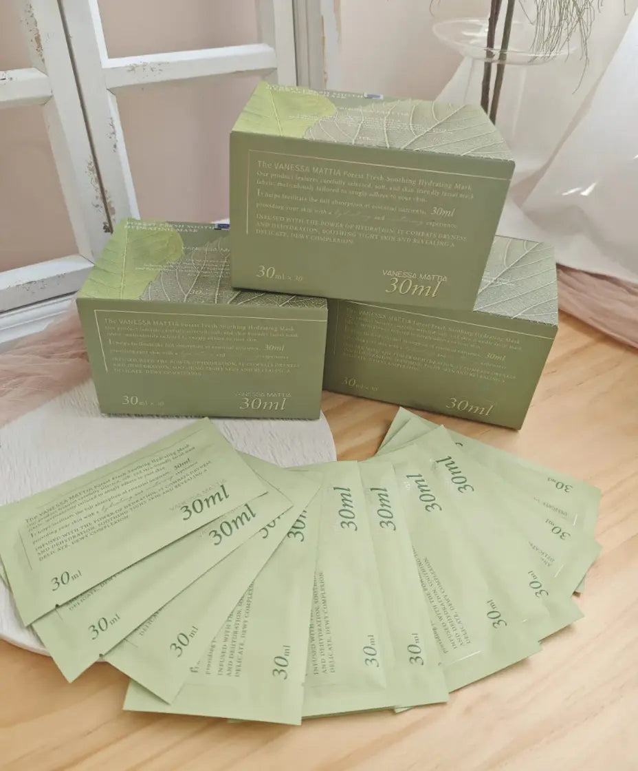Vanessa Mattia Forest Fresh Ocean Soothing Hydrating Mask 30ml x 30ea