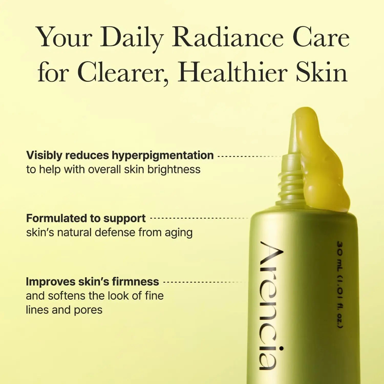 Arencia 5% Vitamin & Glutathione Vitamin C Booster Shot (Fades Dark Spots & Acne Scars) 30ml