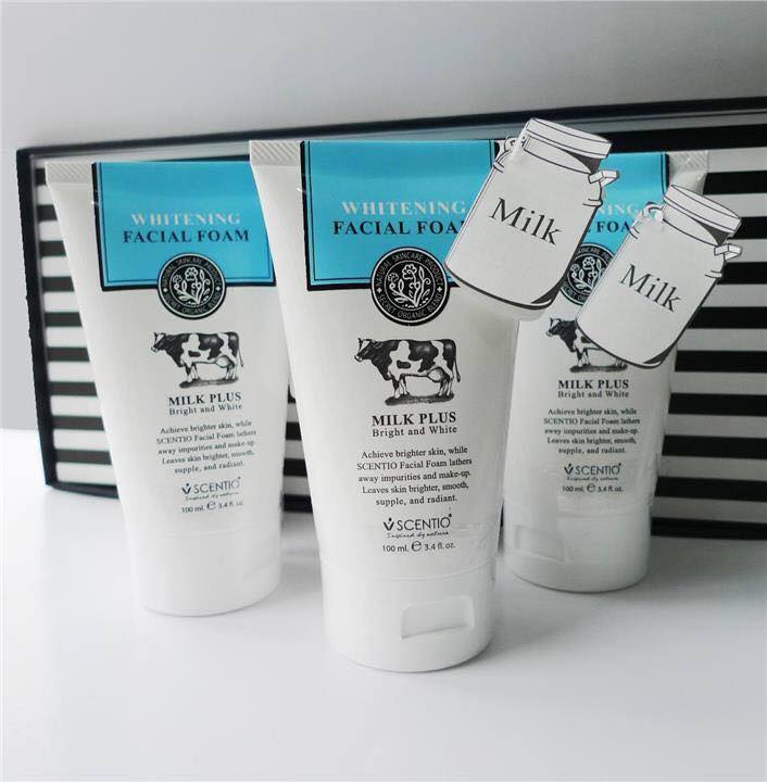 Beauty Buffet Scentio Milk Plus Whitening Q10 Facial Foam 100ml