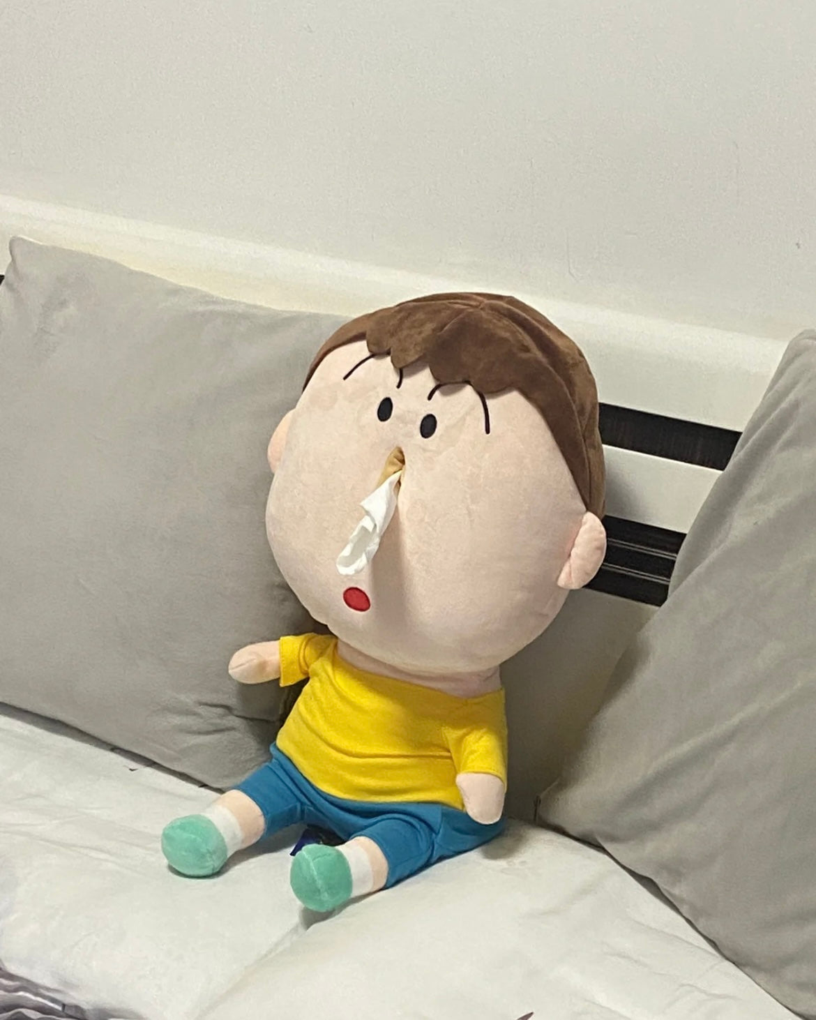 Crayon Shin Chan Ah-Dumb Tissue Box (Size: 6x26cm) 1ea