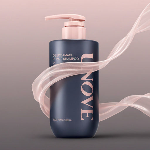 UNOVE Deep Damage Repair Shampoo Set (Rosy Aura 500g+ Sweet Breeze 500g)
