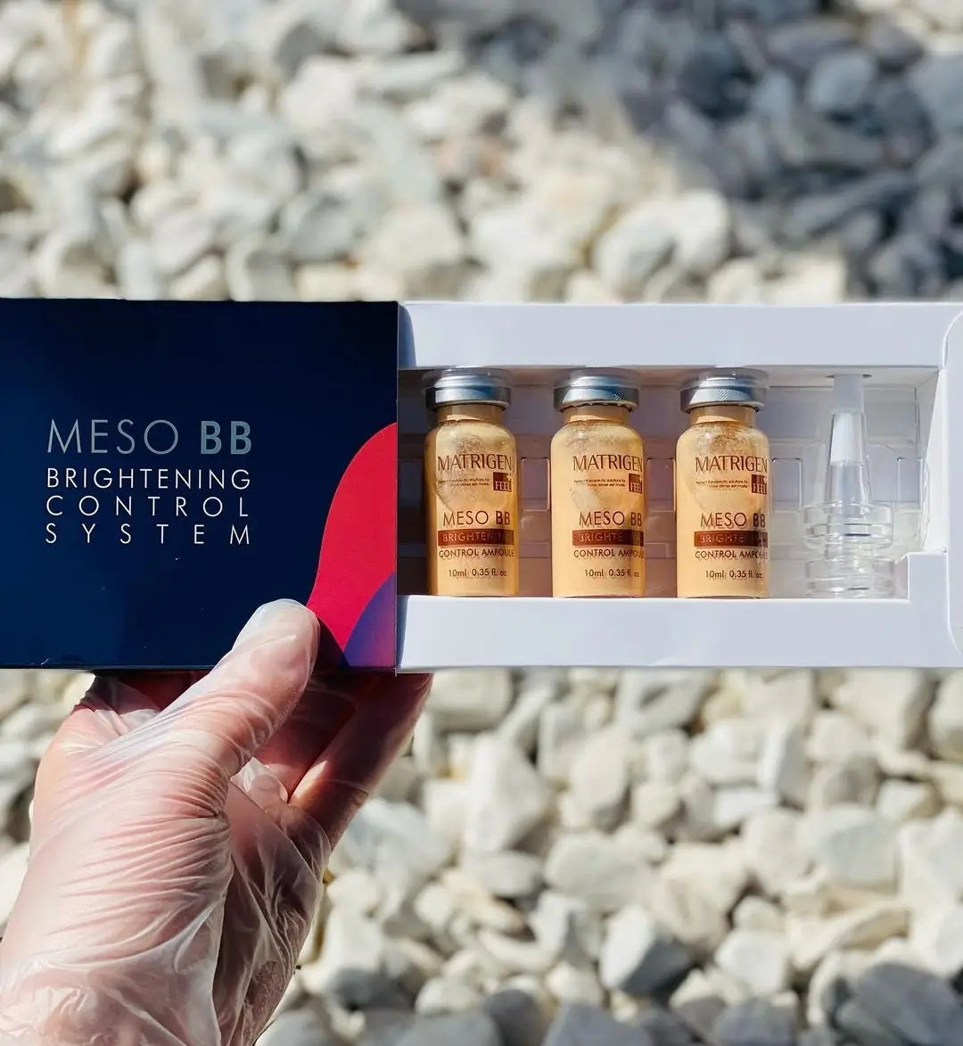 MATRIGEN 韓國 MESO 紋繡美白素顏粉底 5x10ml