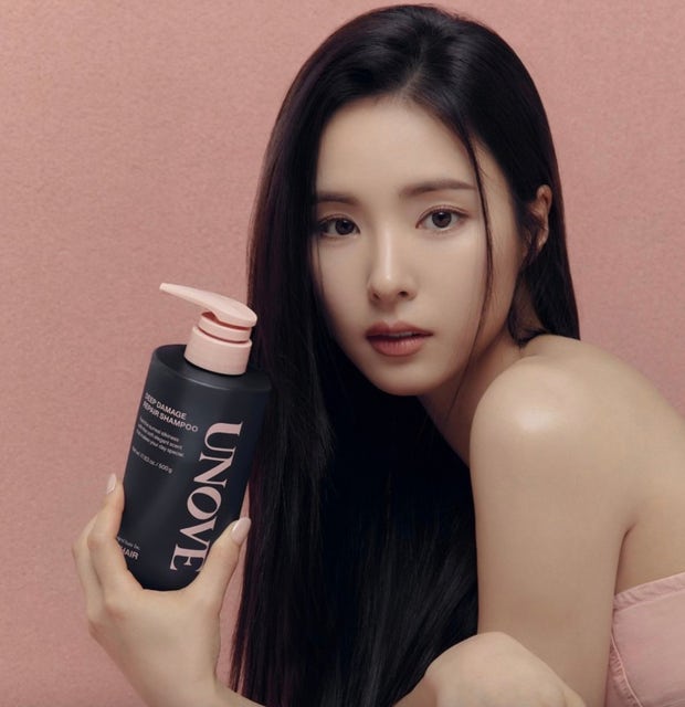 UNOVE Deep Damage Repair Shampoo Set (Rosy Aura 500g+ Sweet Breeze 500g)