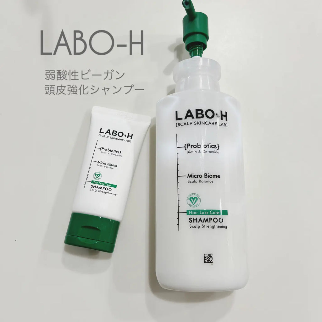 LABO-H 韓國 頭皮強化防脫發益生菌洗髮水 333ml+ 50ml