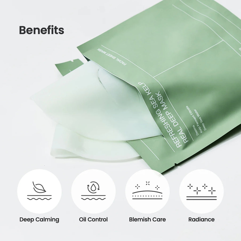 Biodance Refreshing Sea Kelp Real Deep Mask 34g x 4ea