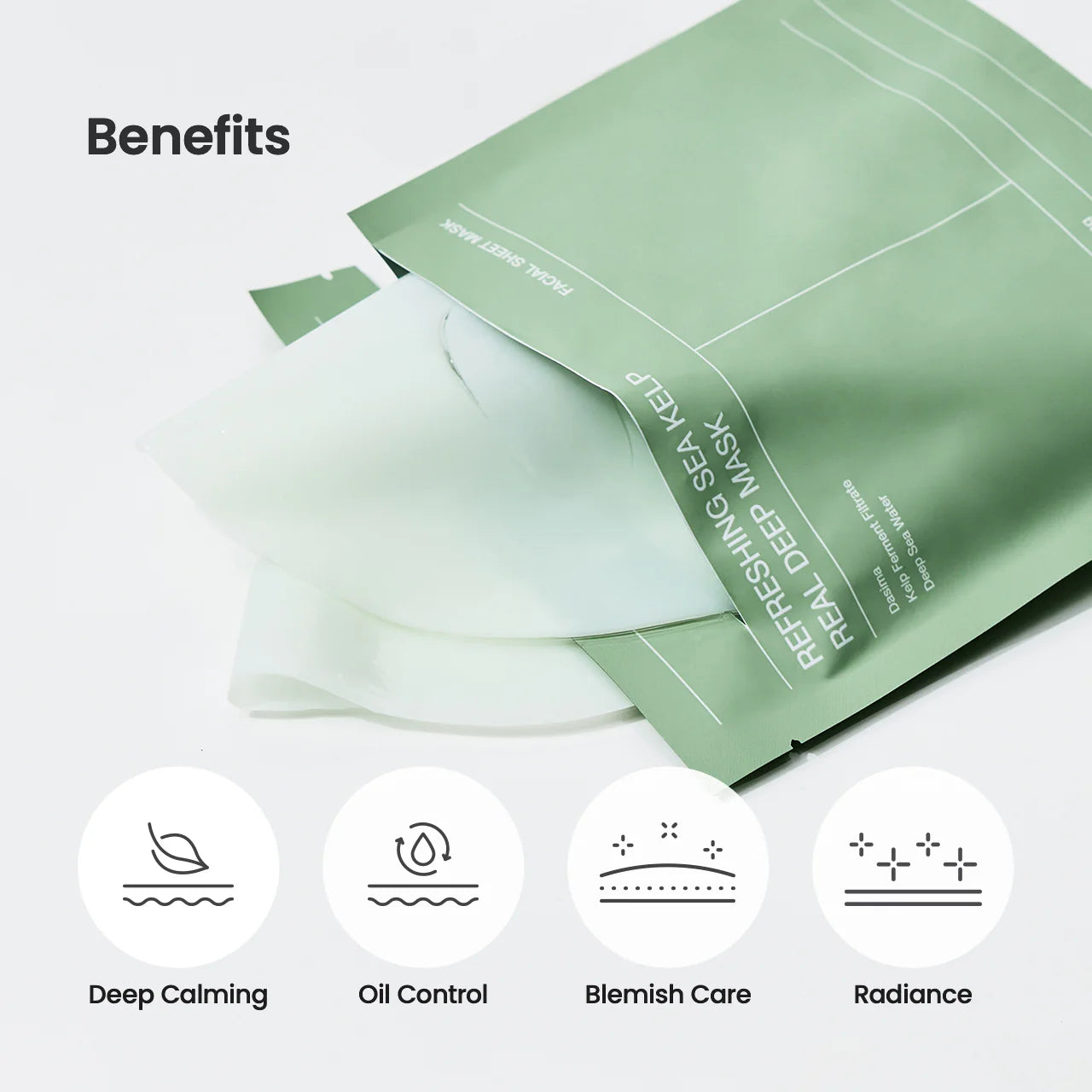Biodance Refreshing Sea Kelp Real Deep Mask 34g x 4ea