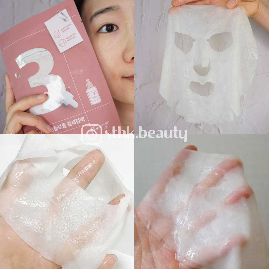 Numbuzin No.3 Tingle-Pore Softening Sheet Mask 4ea