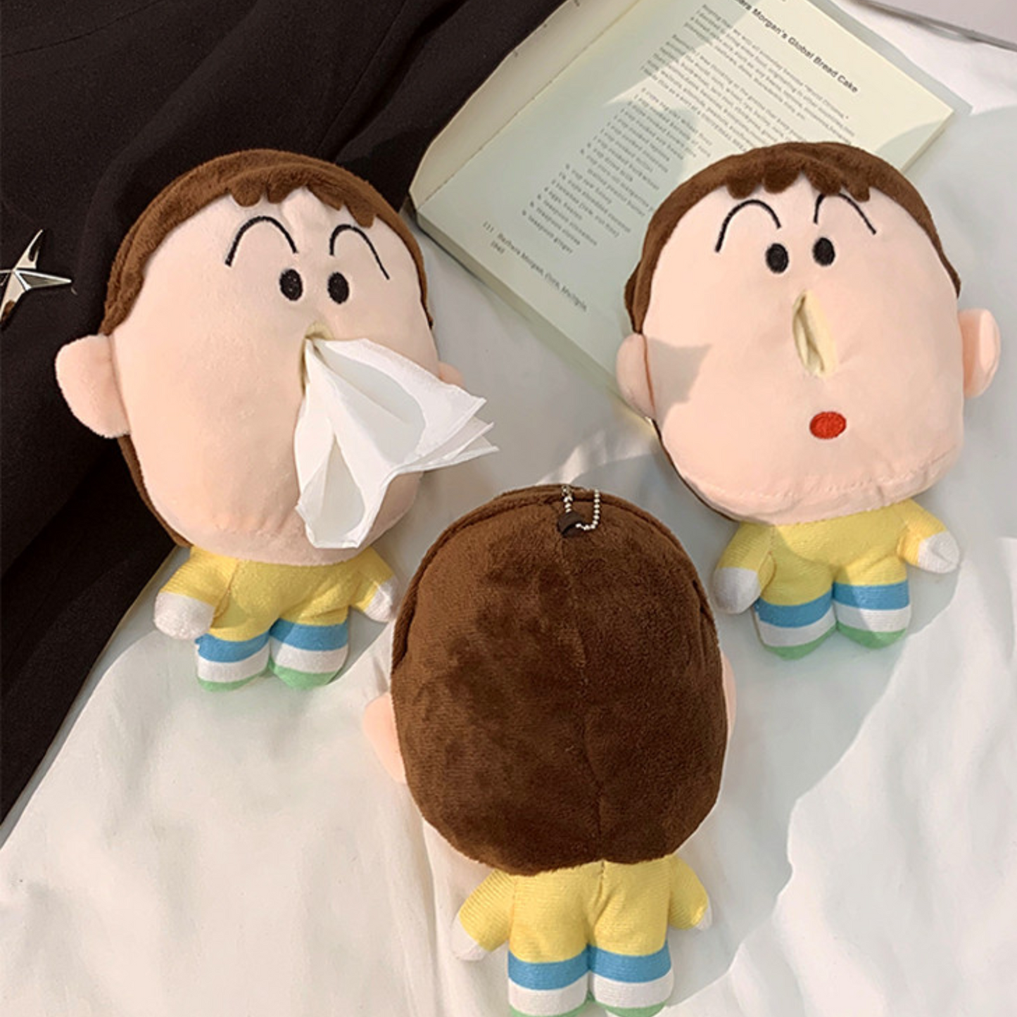 Crayon Shin Chan Runny Nose Ah-Dumb's Pendant (Size: 18x1.5cm) 1ea