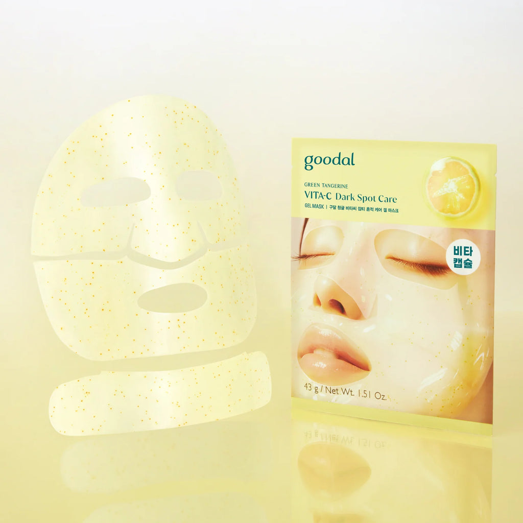Goodal 韓國 青橘維他命 C 淡斑凝膠面膜 43g x 5片