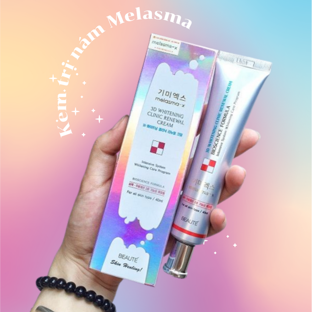 Beaute Melasma-X 3D Whitening Clinic Renewal Cream 40ml