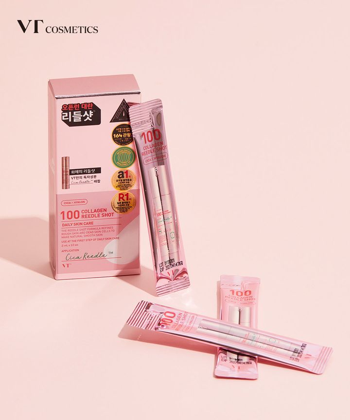 VT Collagen Reedle Shot 100 First Boosting Ampoule 2ml x 10ea