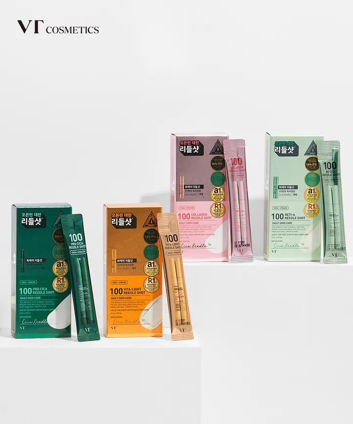 VT Collagen Reedle Shot 100 First Boosting Ampoule 2ml x 10ea