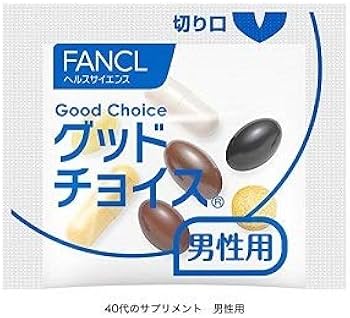 Fancl Good Choice 40+ Men Health Supplement 30packs