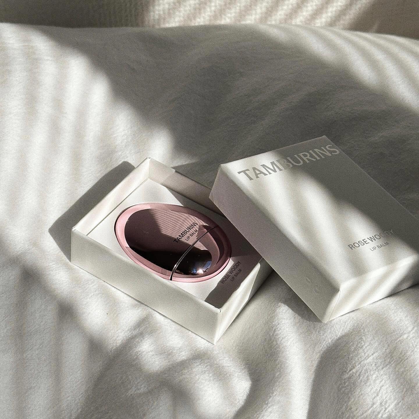 Tamburins Rose Woody Egg Lip Balm (Grapefruit & Elegant Rose & Musk) 5g