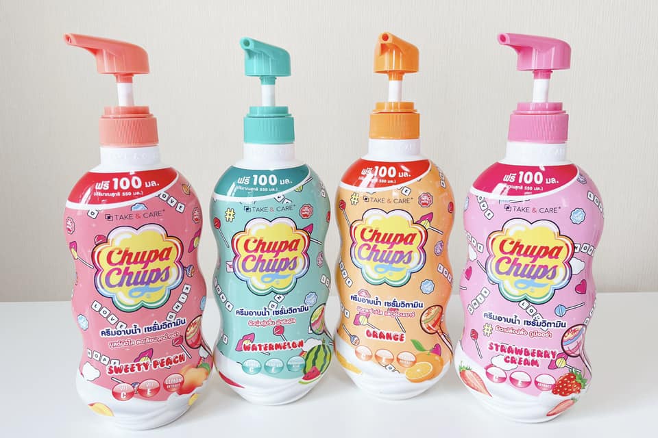 Chupa Chups Moisturizing Shower Cream 550ml