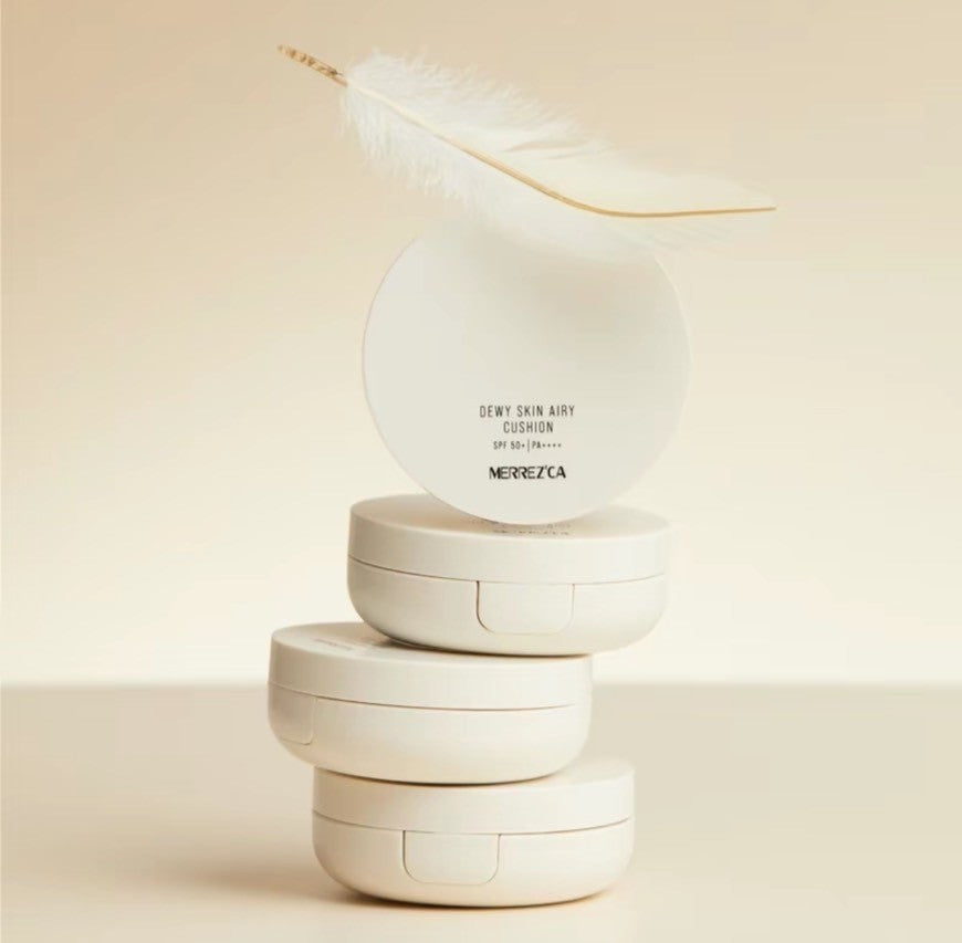 Merrezca Dewy Skin Airy Cushion SPF50+ PA++++ 15g
