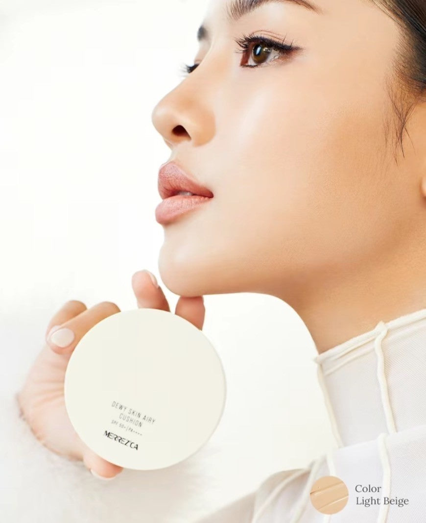 Merrezca Dewy Skin Airy Cushion SPF50+ PA++++ 15g