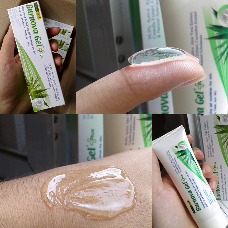 Burnova Moisturizing and Soothing Gel Plus 70g