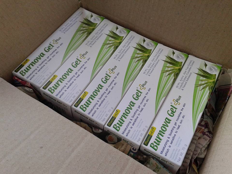 Burnova Moisturizing and Soothing Gel Plus 70g