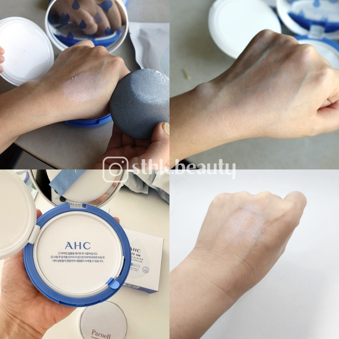 AHC Safe On CICA Calming Sun Cushion SPF 50+ PA++++ 25g