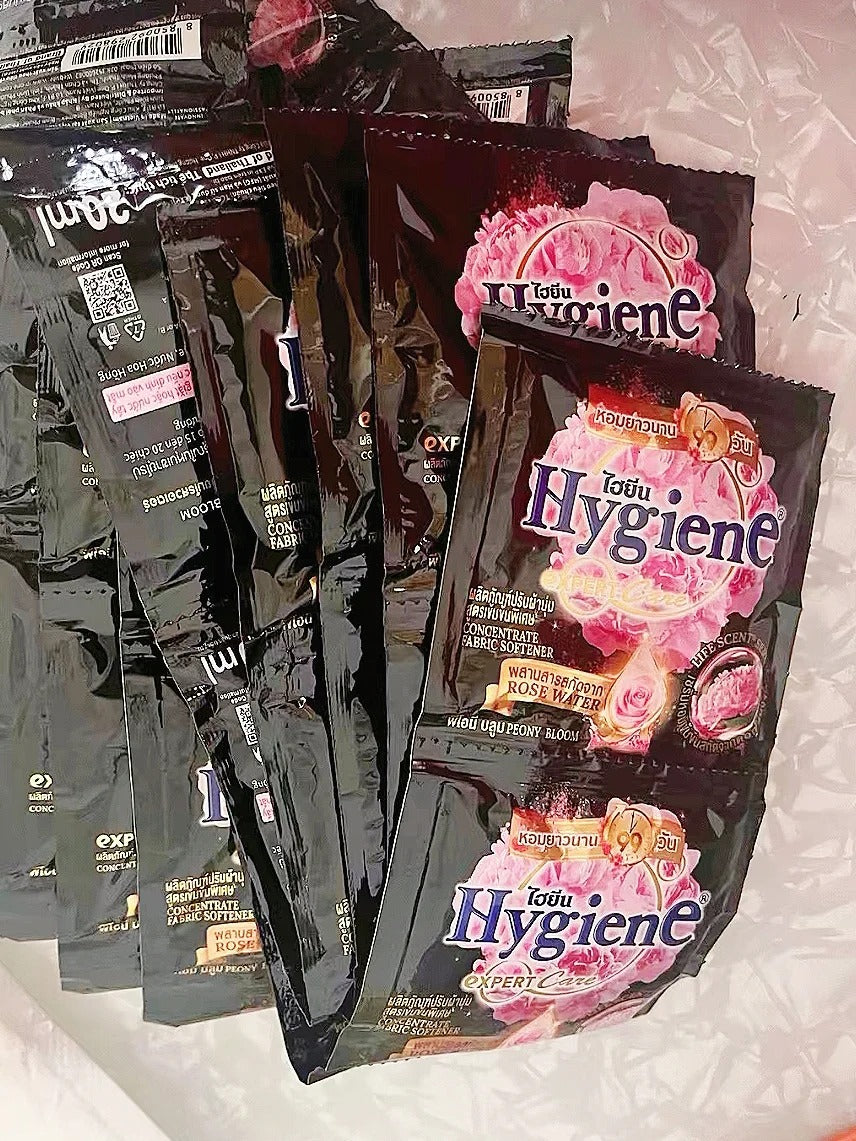 Hygiene Softener Long-Lasting Fragrance Care Agent for Clothing (White Milky Scent) 20ml x 10ea