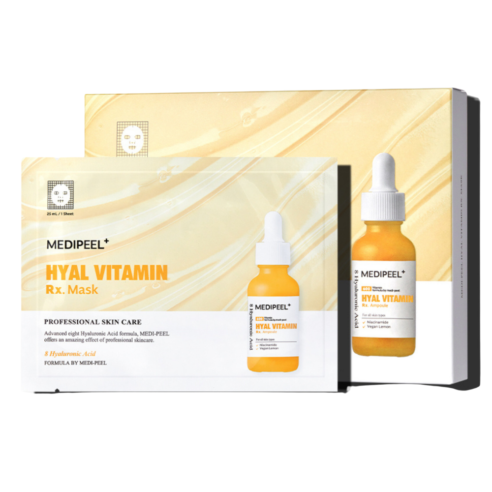 Medipeel 8 Hyaluronic Acid Hyal Vitamin Rx. Mask Pack 25ml x 10ea