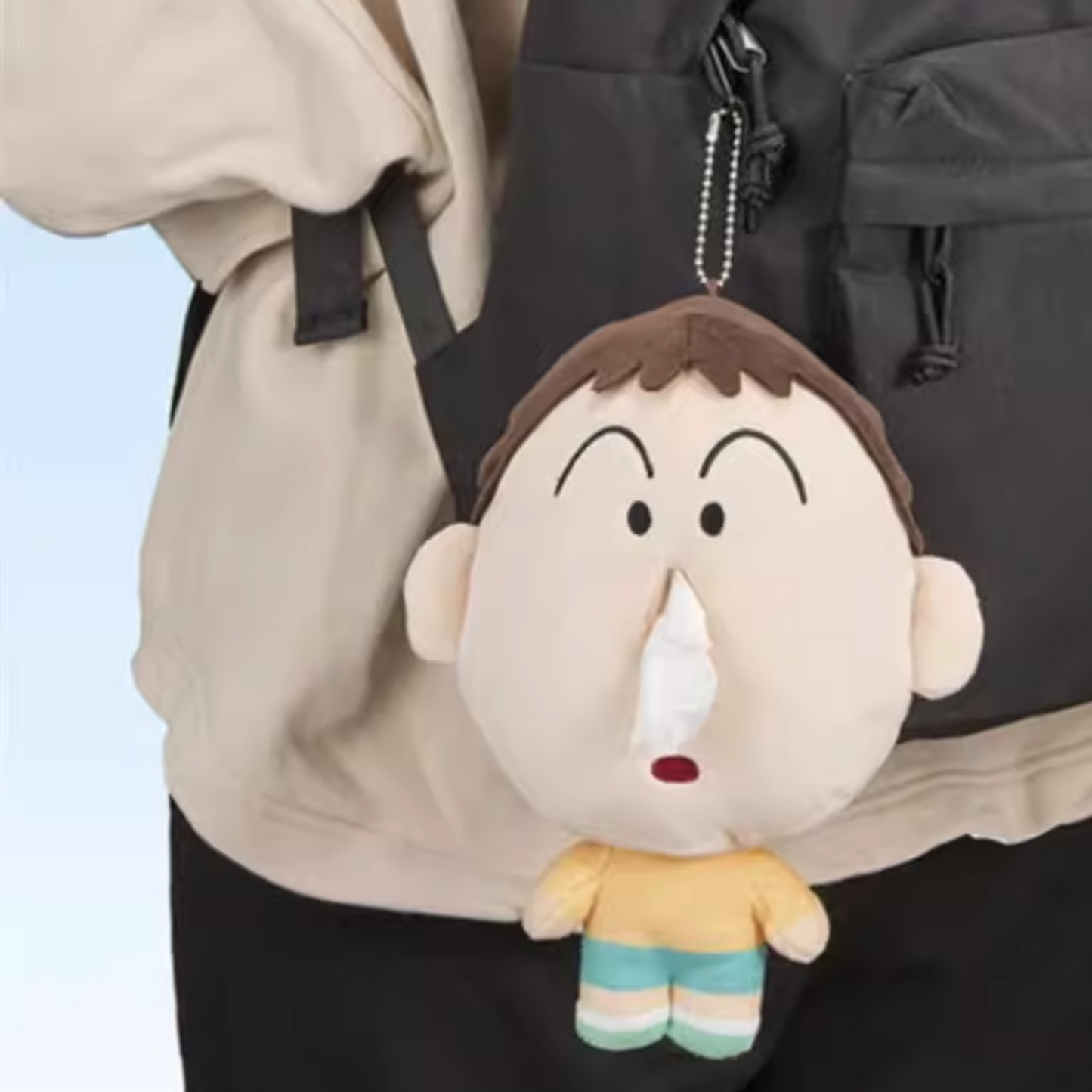 Crayon Shin Chan Runny Nose Ah-Dumb's Pendant (Size: 18x1.5cm) 1ea