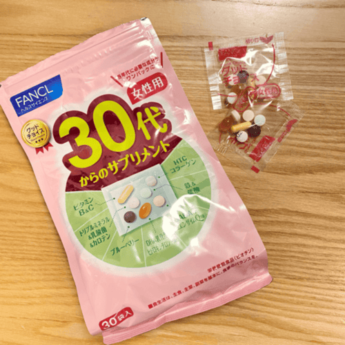 Fancl 日本 30代女性綜合營養維他命補充丸 30包
