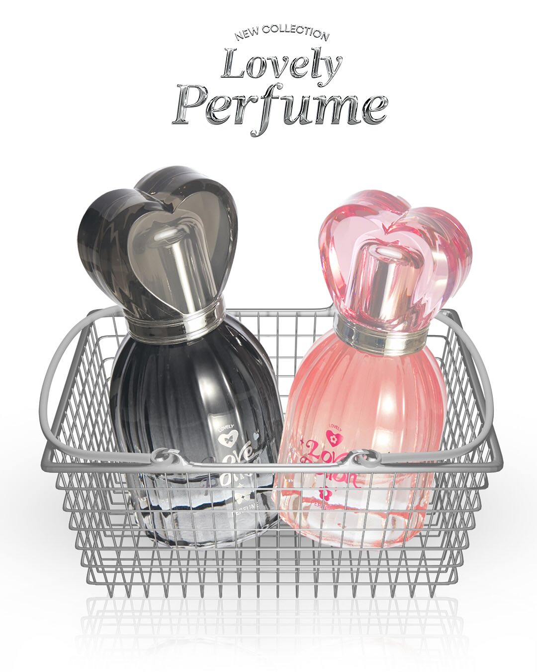 LOVE POTION Pink Love Lovely Perfume (Fruity Scent) 30ml