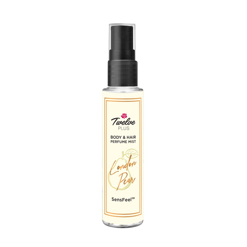 Twelve Plus London Pear Mist Body Hair Perfume 25ml